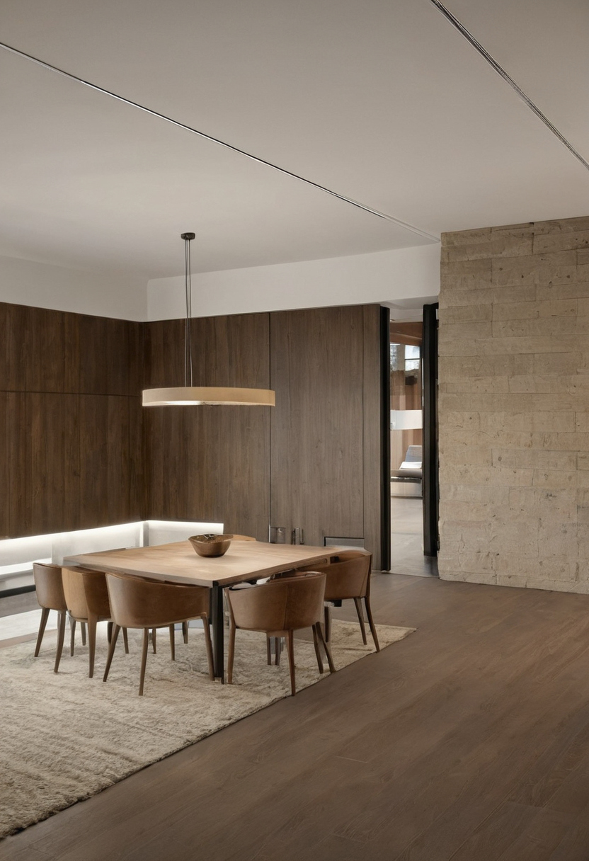 What measurements and documents should the client prepare for an interior designer shown in a luxury residential interior